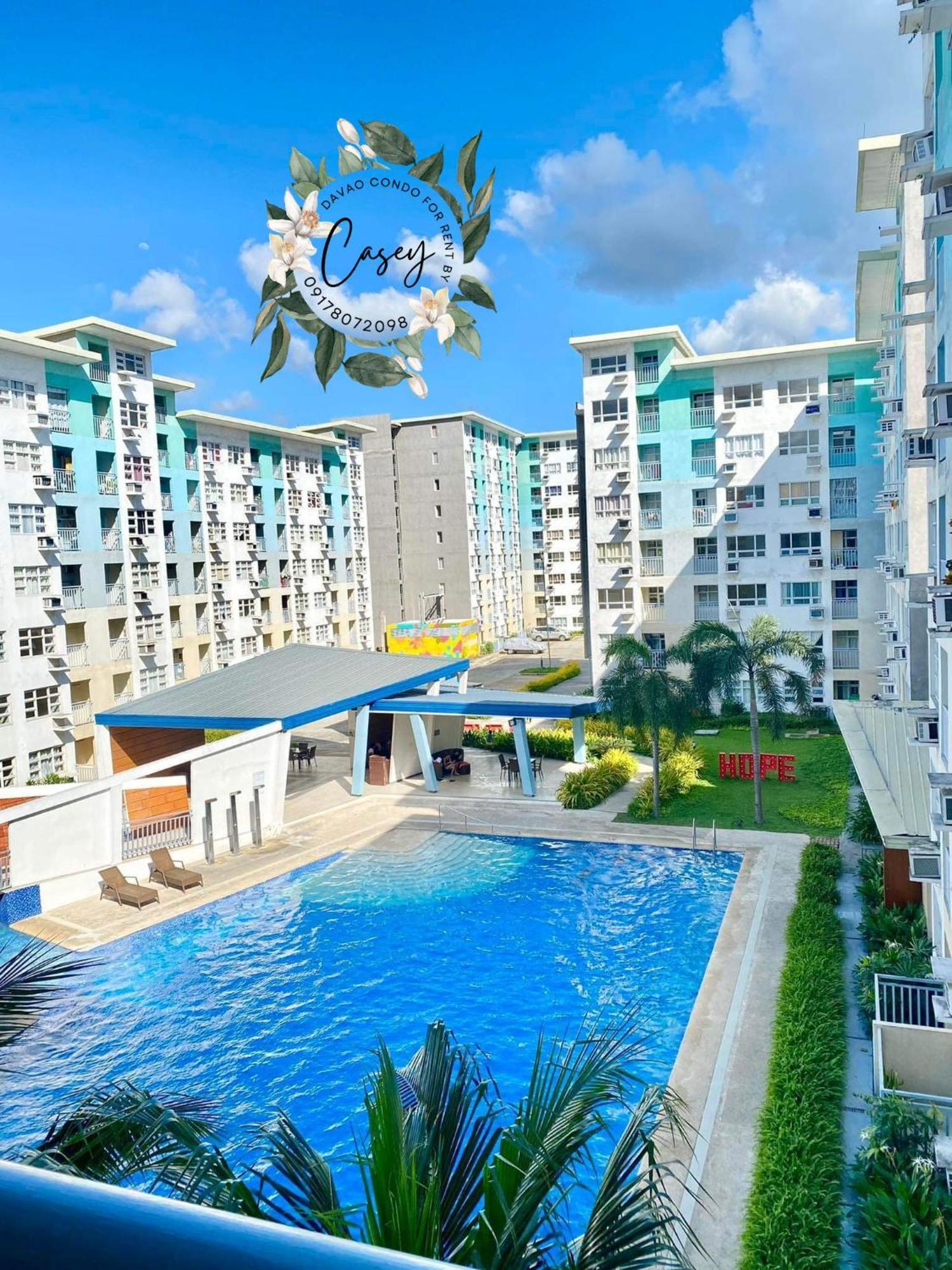 Davao Condo 2BR Pool Wifi Netflix Esterno foto